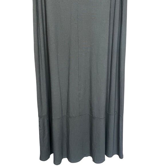J Jill Wearever Black Sleeveless Maxi Dress XL Petite Minimalist Travel‎ - Picture 7 of 10